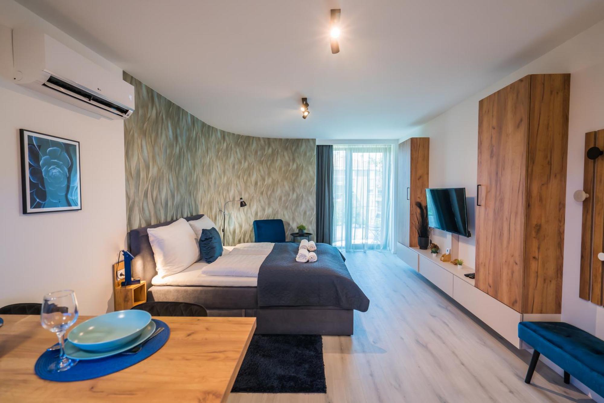 Myflat Wave 36 Suite Siófok Exterior foto
