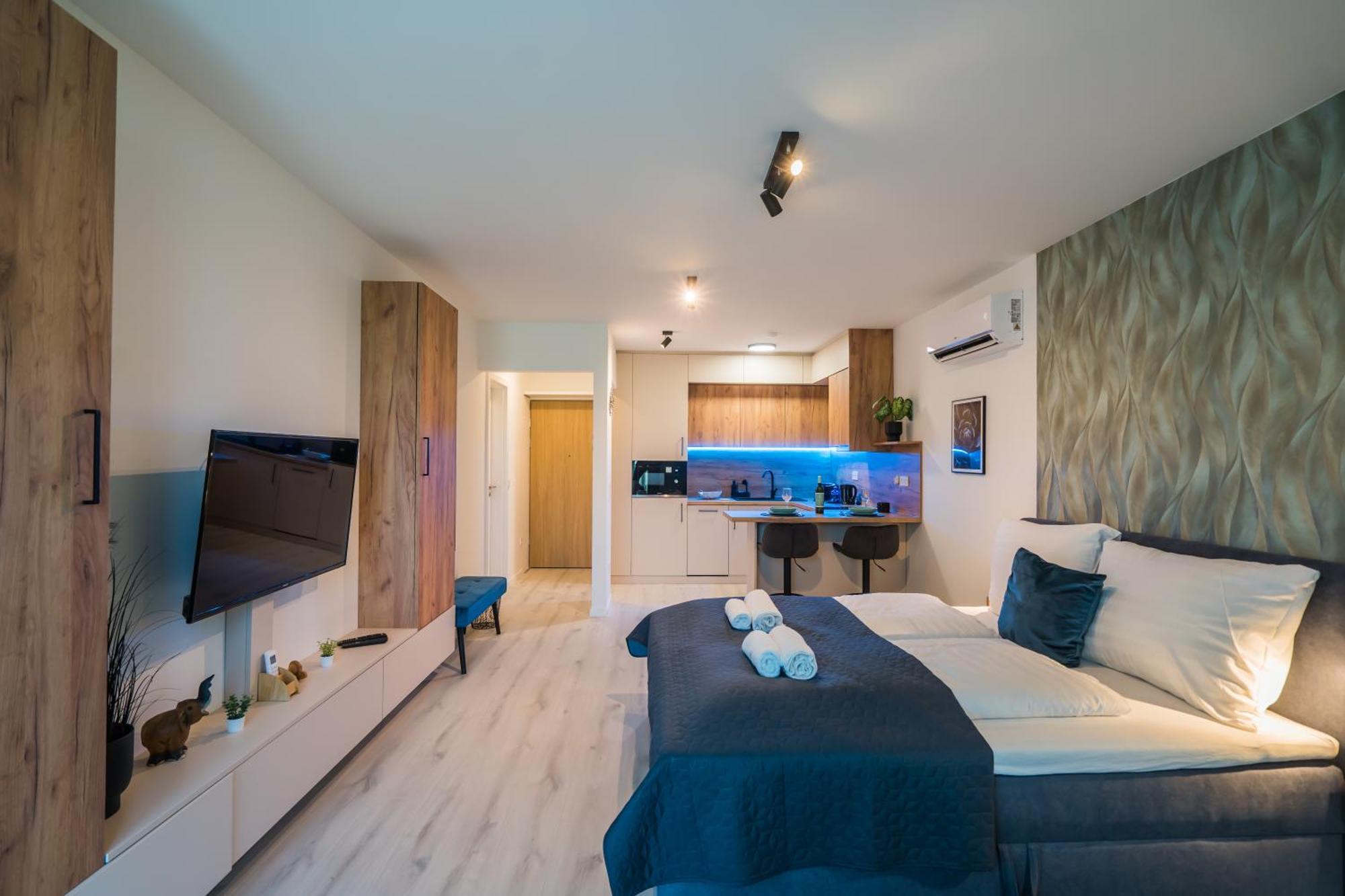 Myflat Wave 36 Suite Siófok Exterior foto