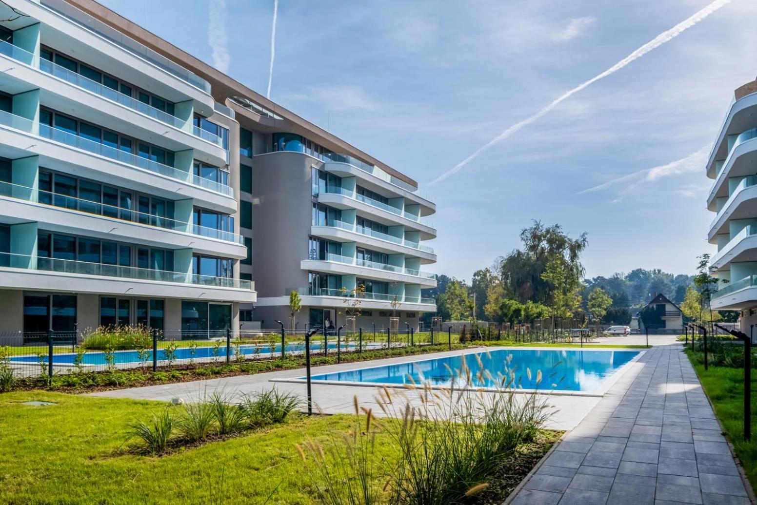 Myflat Wave 36 Suite Siófok Exterior foto